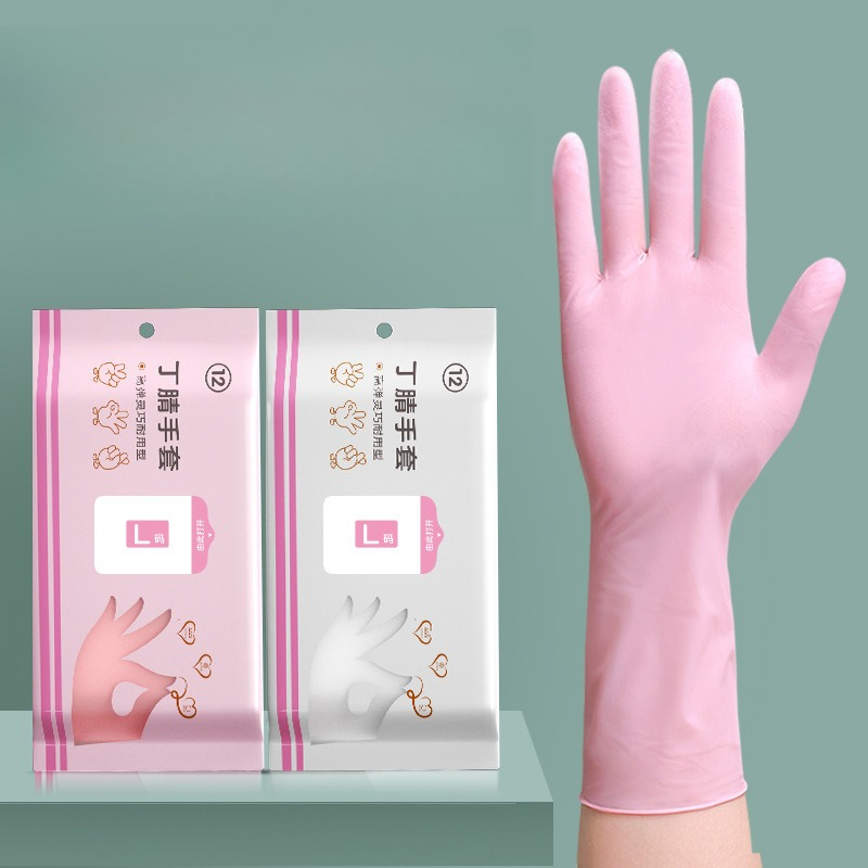Dish Glove Rubber - Guantes Desechables Resistentes y Duraderos para