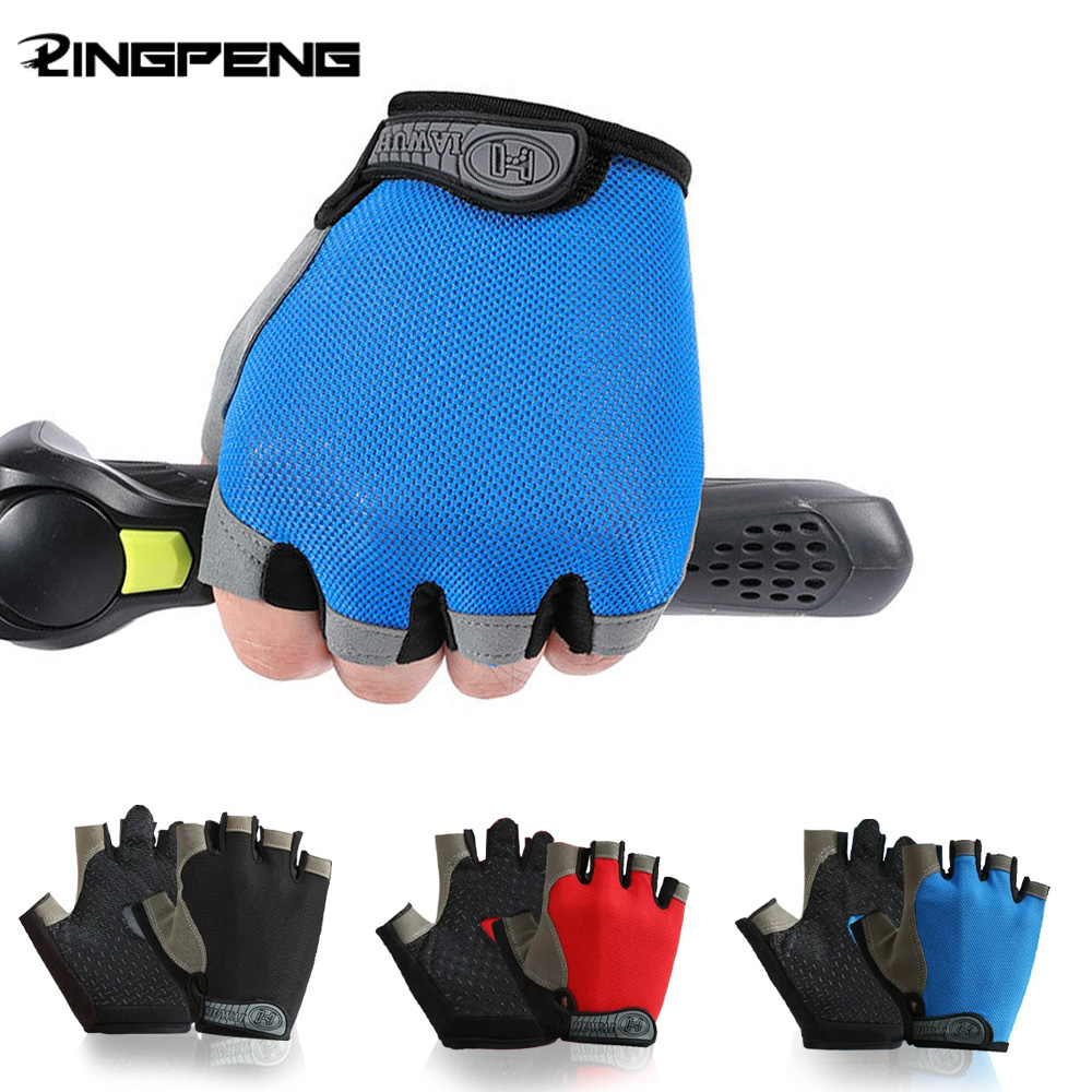 Workout Glove Gym - Guantes de entrenamiento antideslizantes con medio
