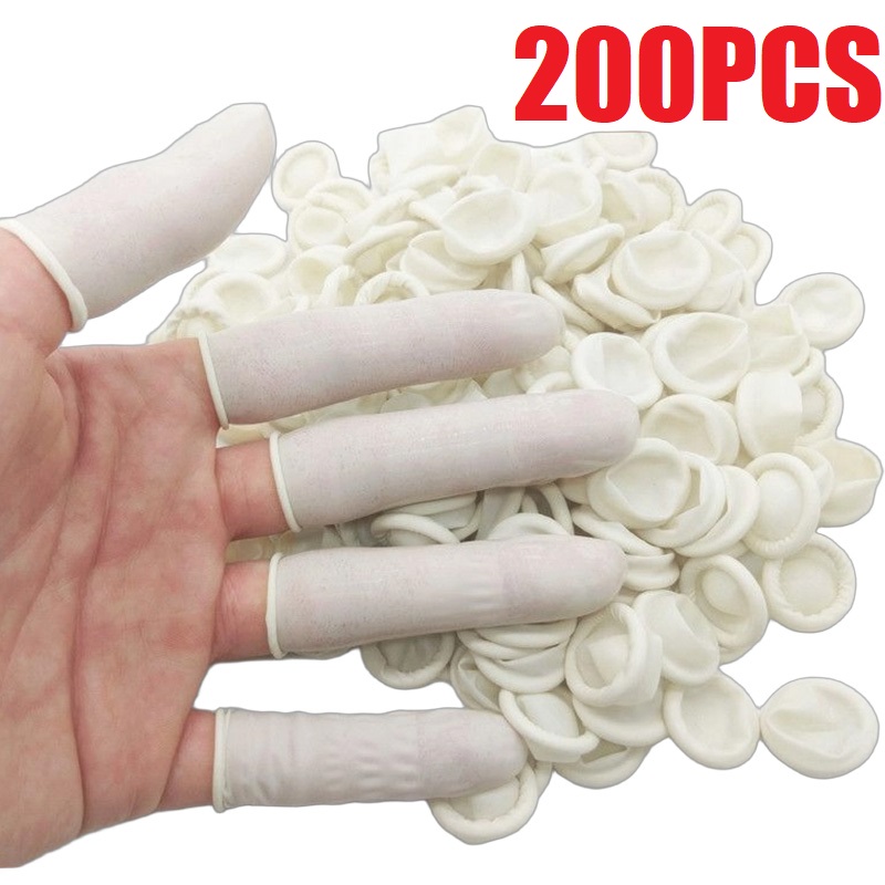 Latex Disposable Glove - 100/200 Guantes Desechables de Látex Sin