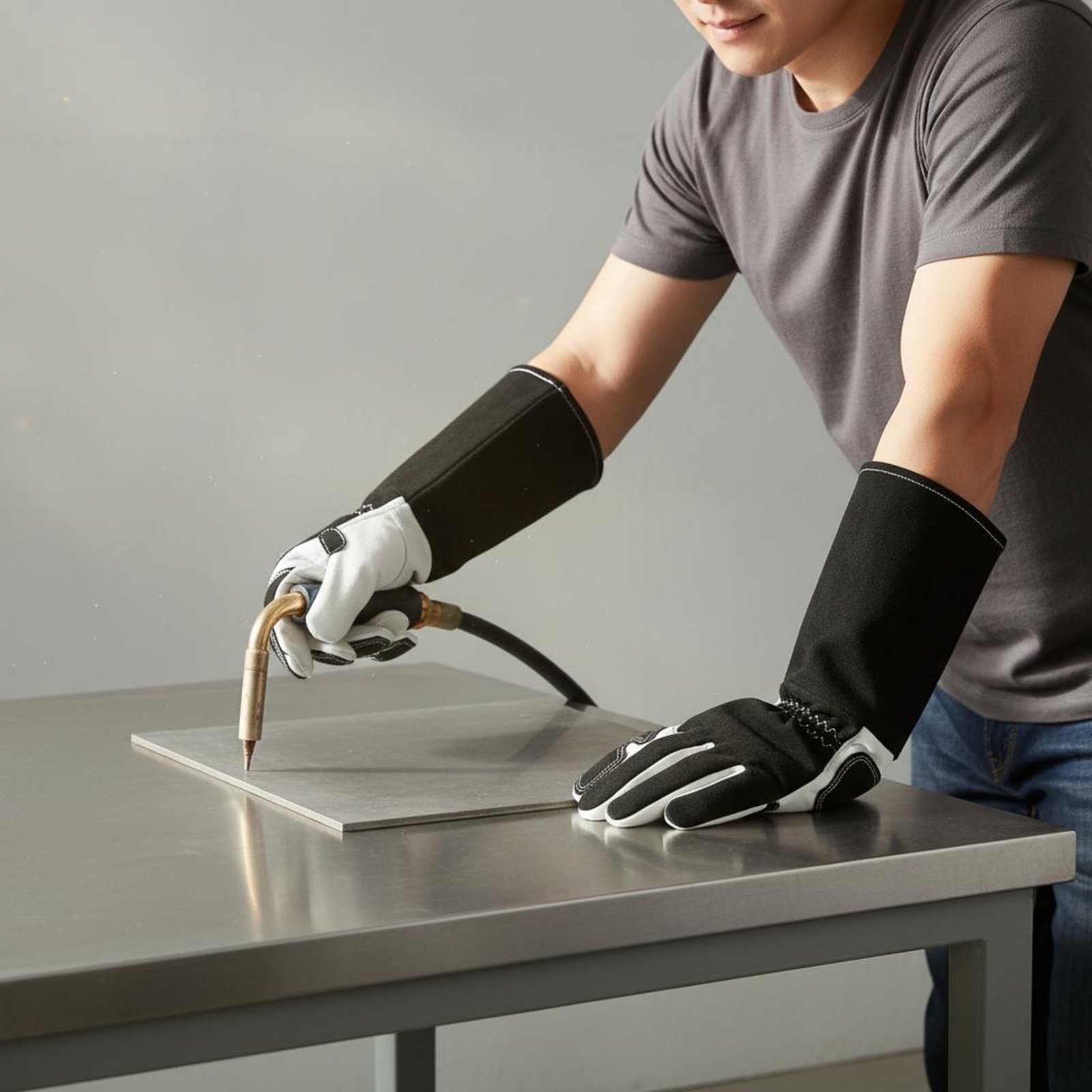 Heat Resistant Glove - Guantes de Trabajo TIG con Diseño