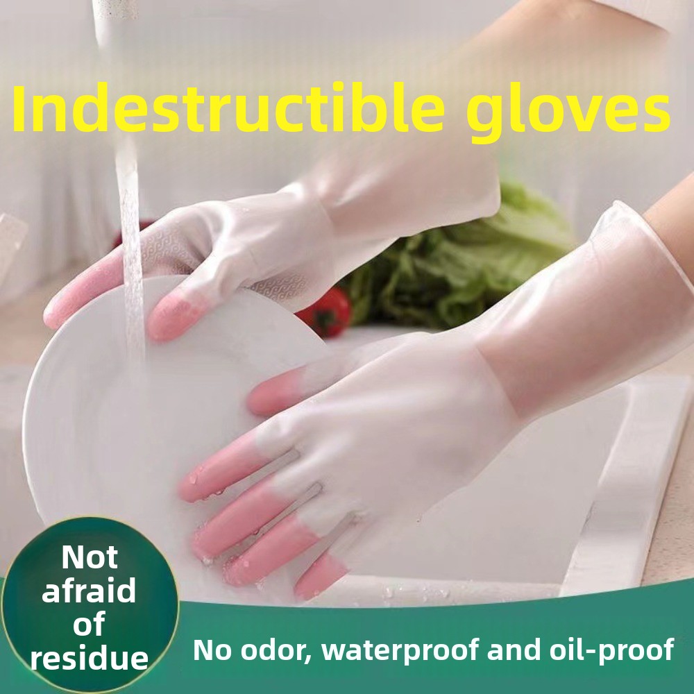 Rubber Glove Cleaning - Guantes de Limpieza de Látex Gruesos