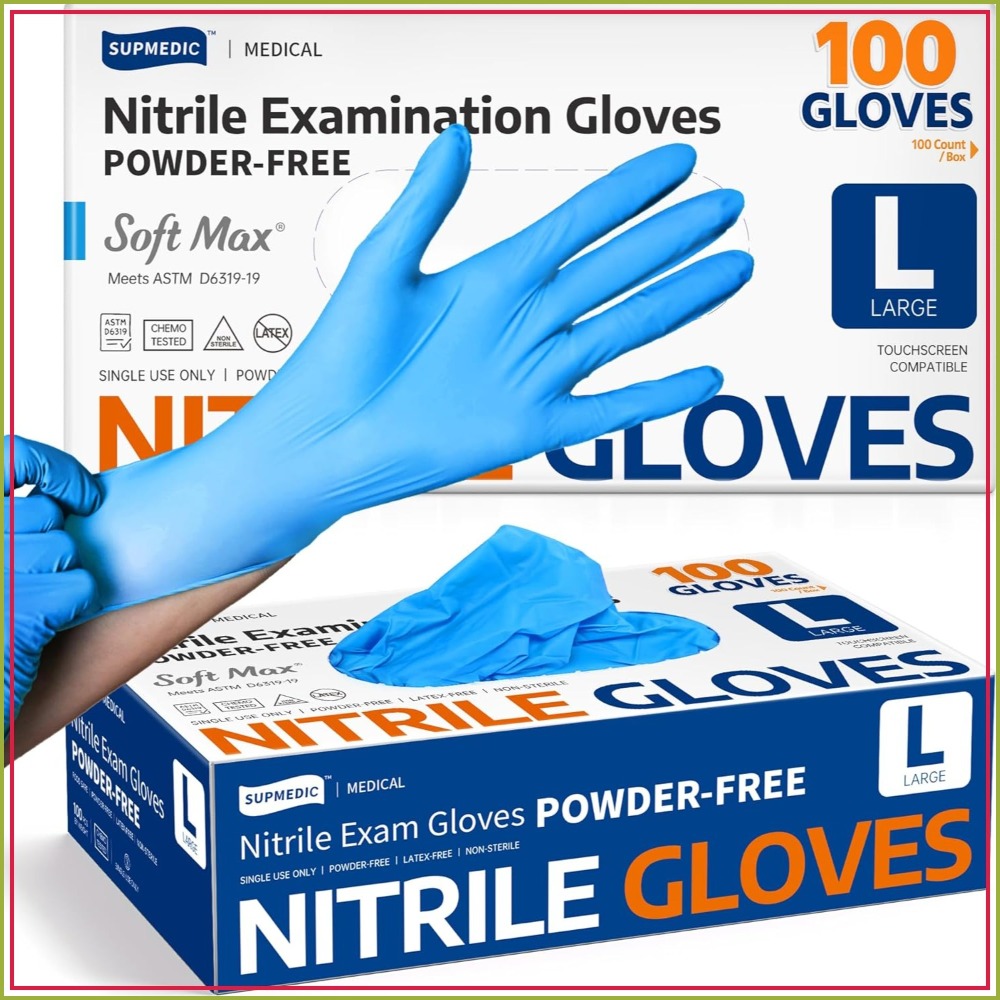 Exam Glove Nitrile - Guantes de Examen Médicos de Nitrilo,