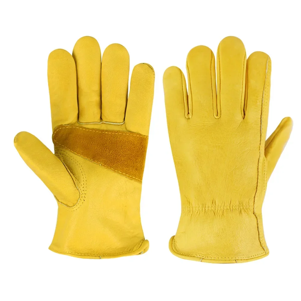 Leather Driving Glove - Guantes de Trabajo de Cuero para