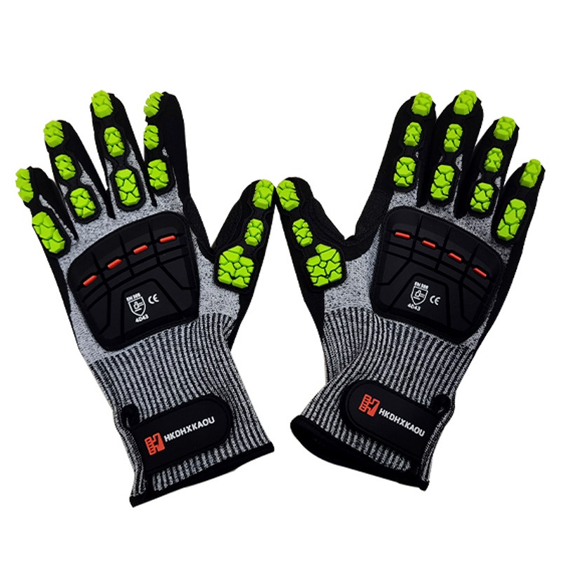 Work Glove Impact - Nuevos guantes mecánicos antiimpacto TPR certificación