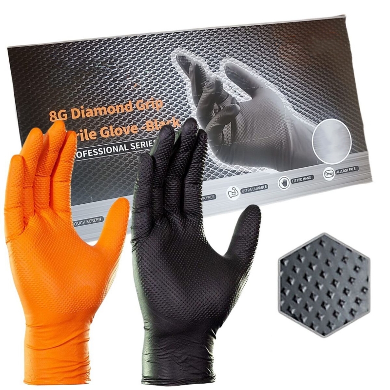Nitrile Mechanic Glove - Guantes de trabajo de seguridad resistentes