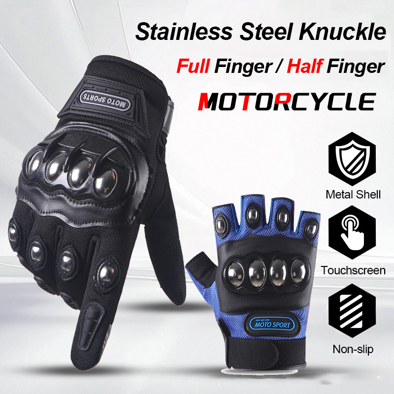 Work Glove Impact - Guantes Tácticos de Acero Inoxidable para