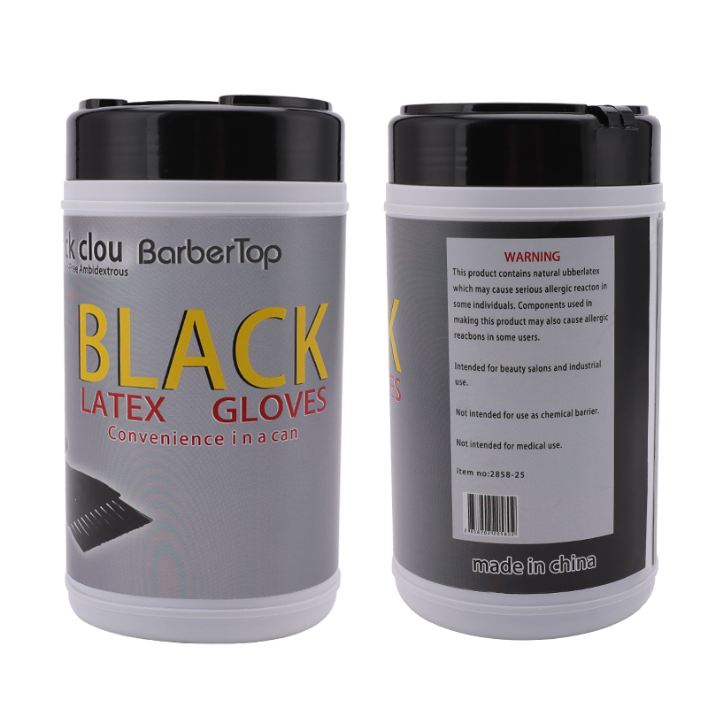 Latex Disposable Glove - Guantes de látex desechables para peluquería,