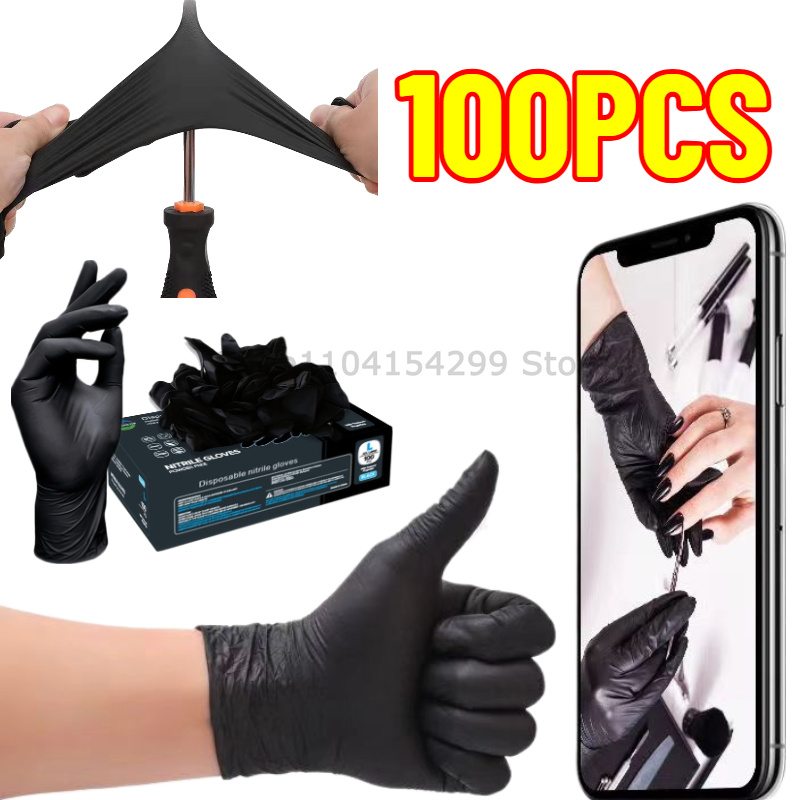 Guantes desechables de nitrilo - Nitrile Mechanic Glove reseña y precio