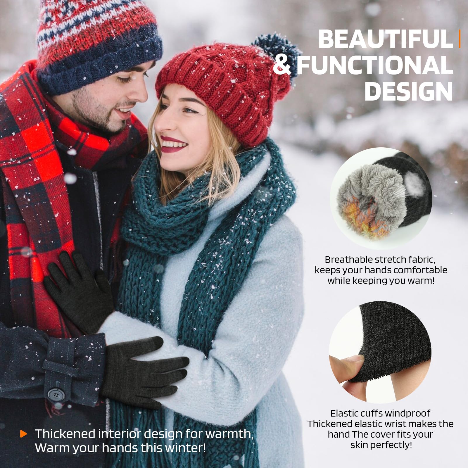 1-5 pares de guantes para corr - Magic Touch Glove reseña y precio