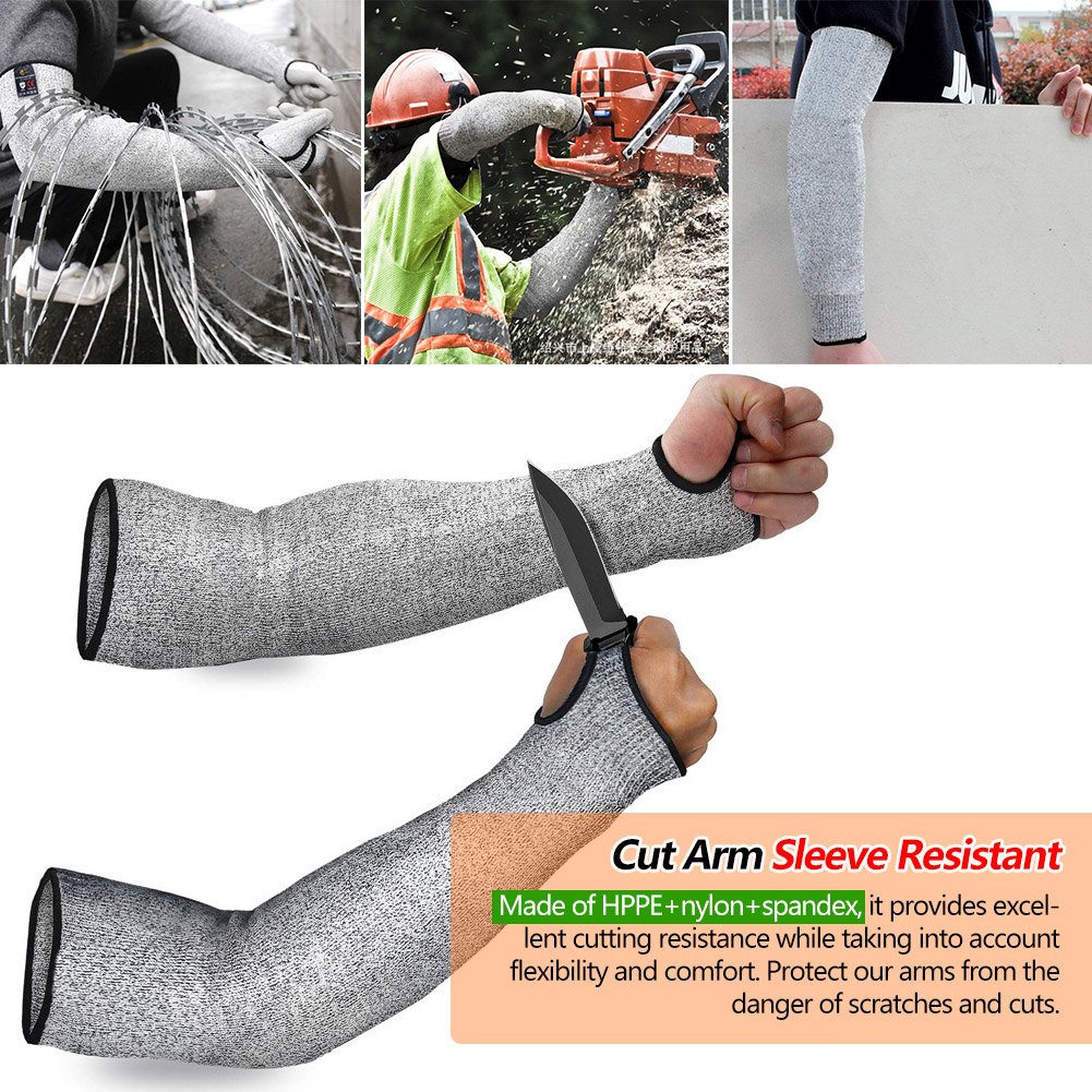 Manga de brazo de trabajo resi - Cut Resistant Glove reseña y precio