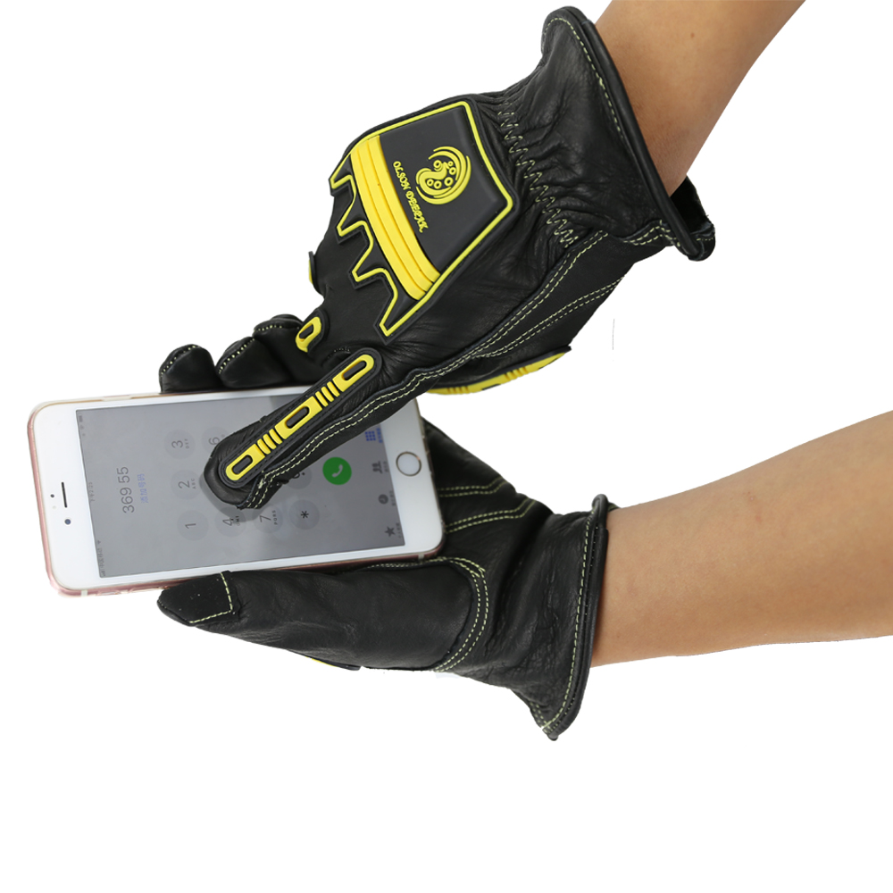 Guantes de trabajo de cuero de - Work Glove Impact reseña y precio