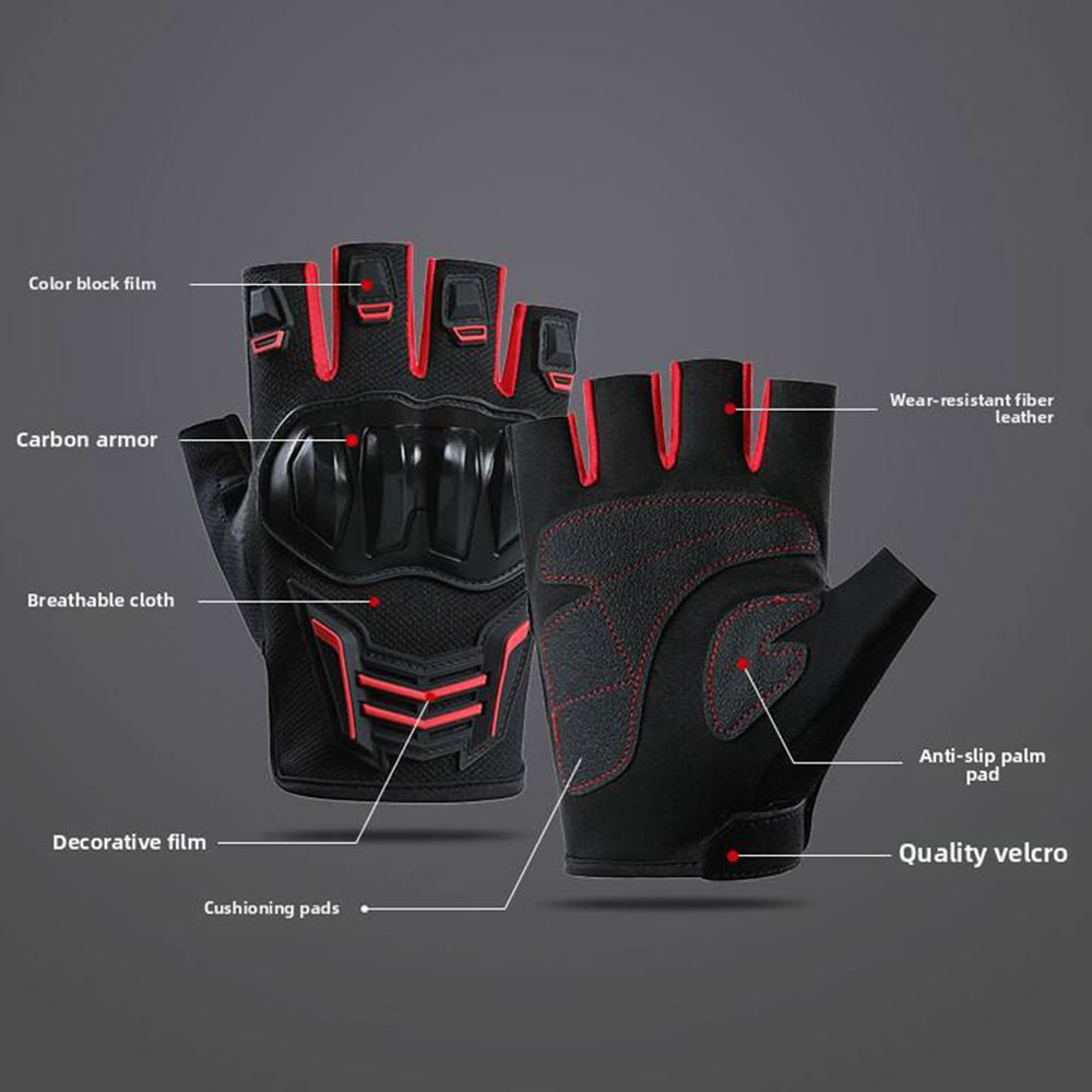 Guantes transpirables para mot - Cycling Glove Padded reseña y precio