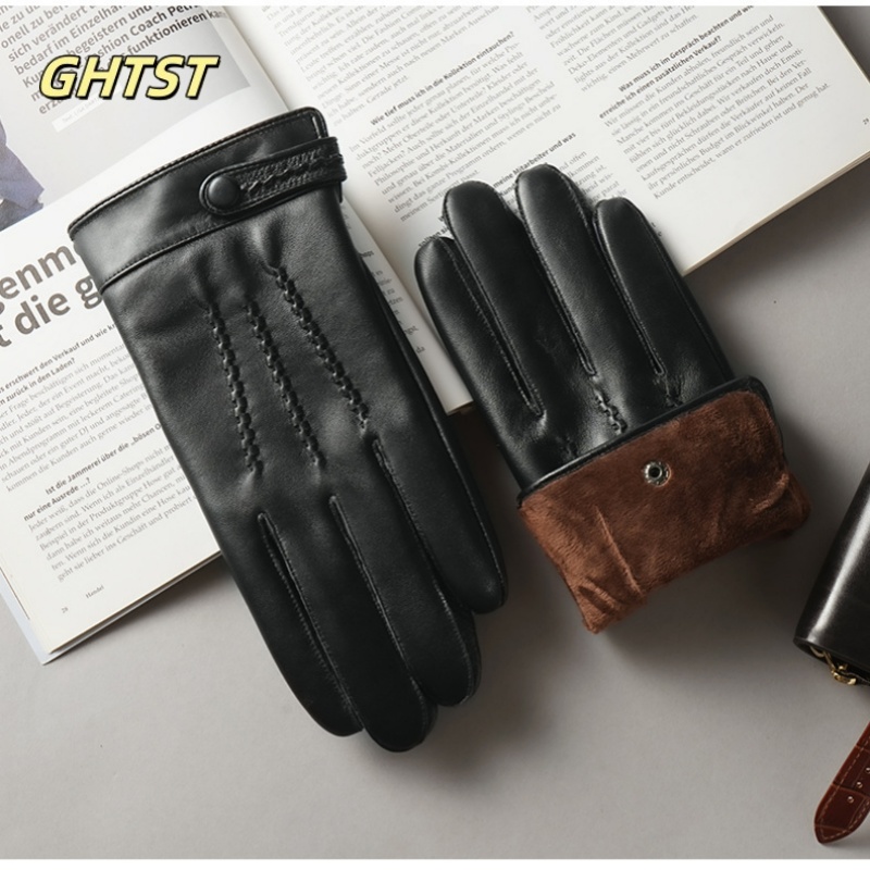 2025 nuevos guantes de inviern - Leather Driving Glove reseña y precio