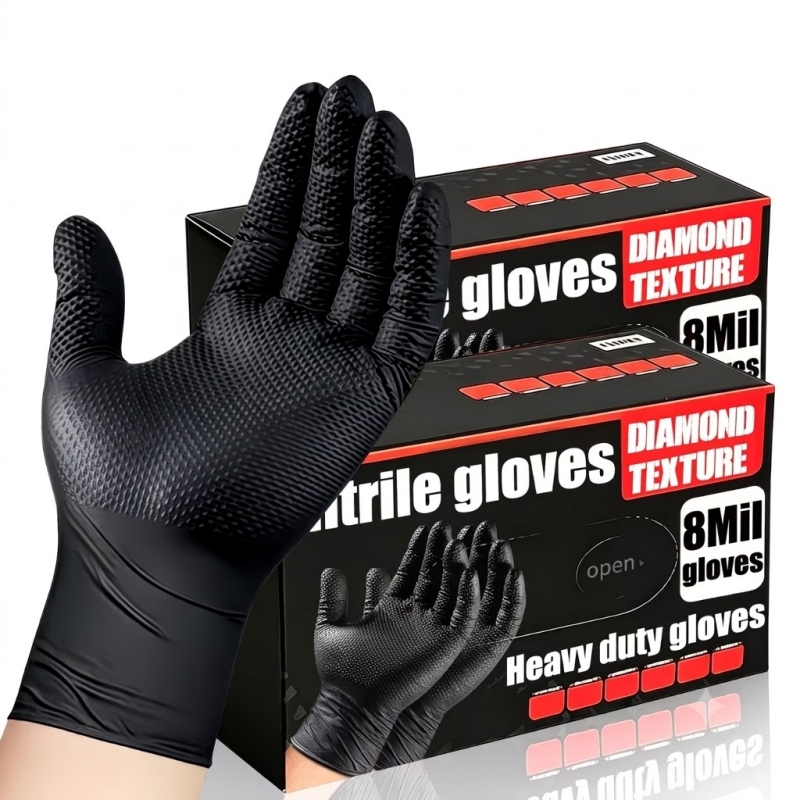 Guantes Industriales de Nitril - Nitrile Mechanic Glove reseña y precio