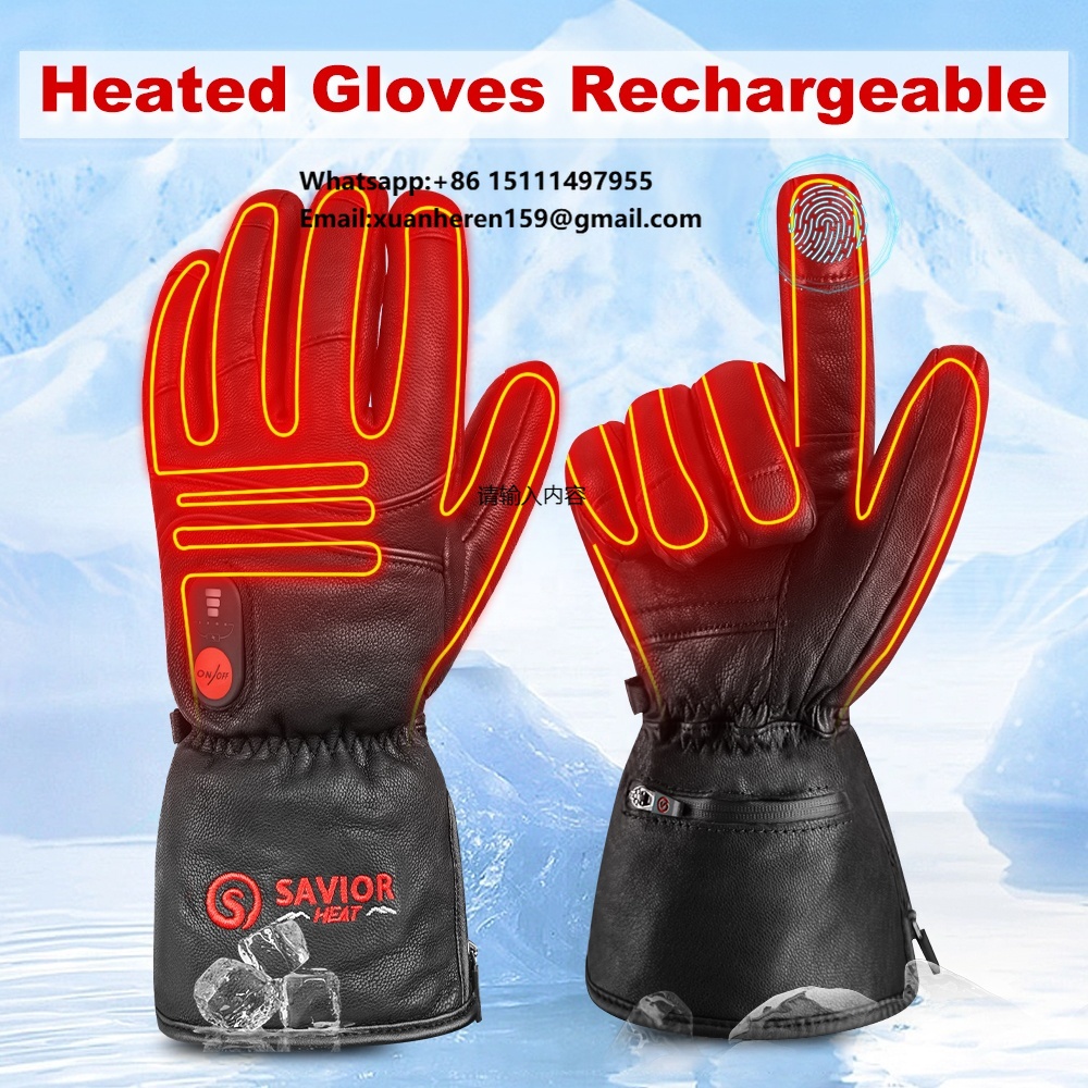 Guantes de cuero calefactables - Ski Glove Waterproof reseña y precio