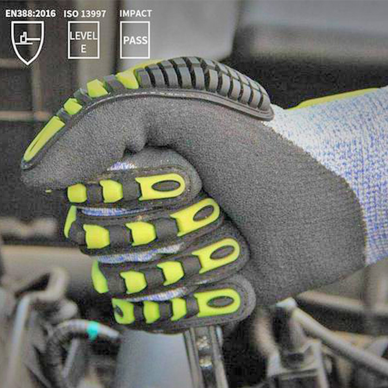 NMSafety Guante de trabajo de  - Work Glove Impact reseña y precio