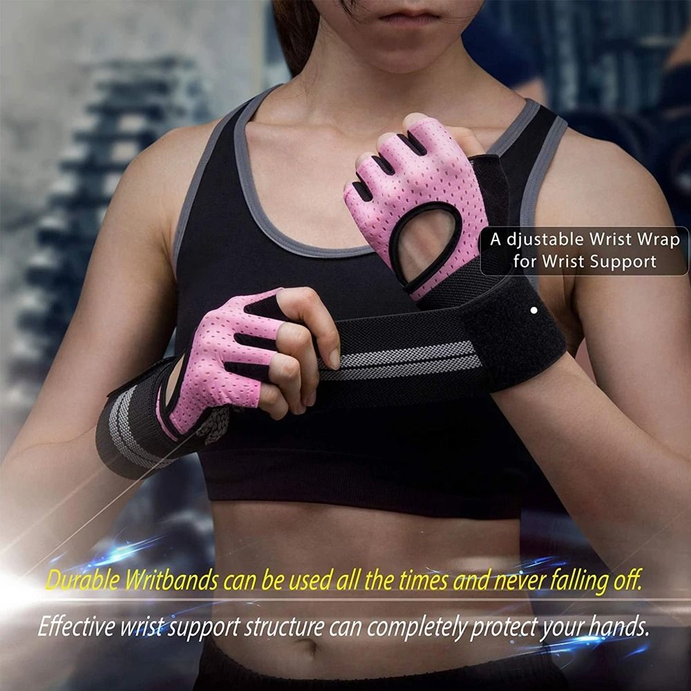 1 par con soporte para muñeca, - Workout Glove Gym reseña y precio