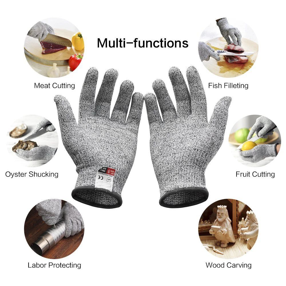 Guantes Anticorte HPPE Nivel 5 - Cut Resistant Glove reseña y precio