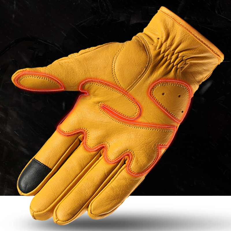 Guantes de ciclismo para motoc - Leather Driving Glove reseña y precio