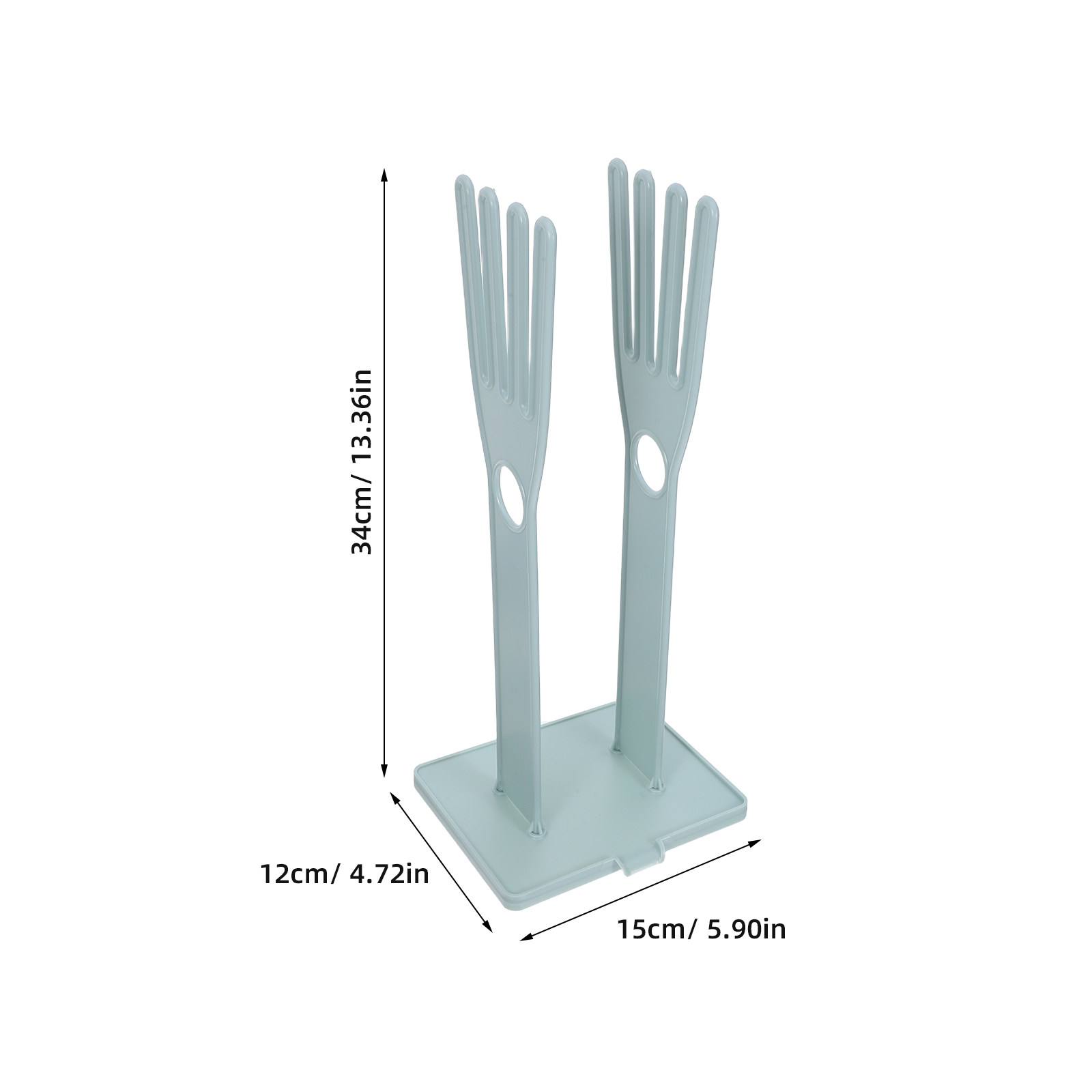 1 unidad de estante de drenaje - Dish Glove Rubber reseña y precio