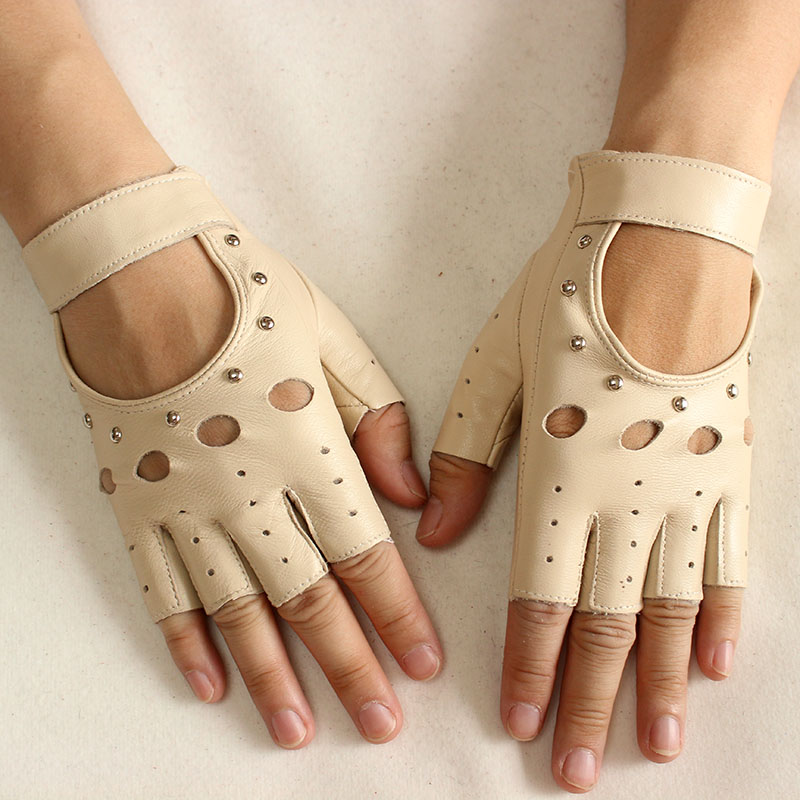 Guantes de cuero para mujer, d - Leather Driving Glove reseña y precio