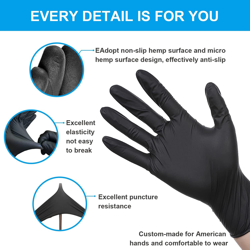 Guantes desechables de nitrilo - Nitrile Mechanic Glove reseña y precio