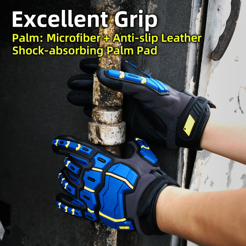 Guantes de Trabajo Resistentes - Work Glove Impact reseña y precio