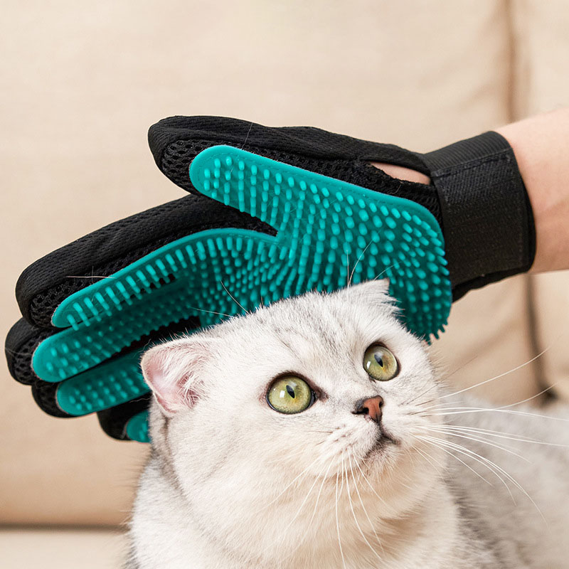 Guante de Aseo para Mascotas,  - Rubber Glove Cleaning reseña y precio