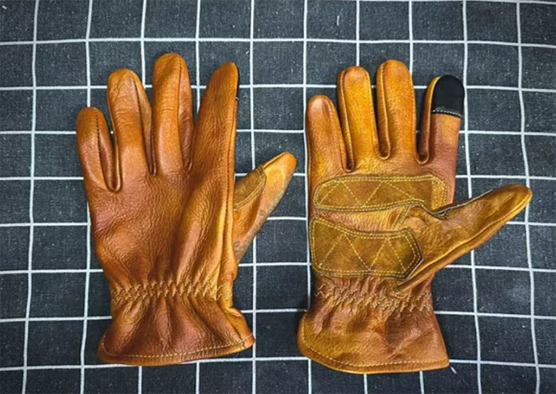 Guantes de motocicleta Retro d - Motorcycle Glove Knuckle reseña y precio
