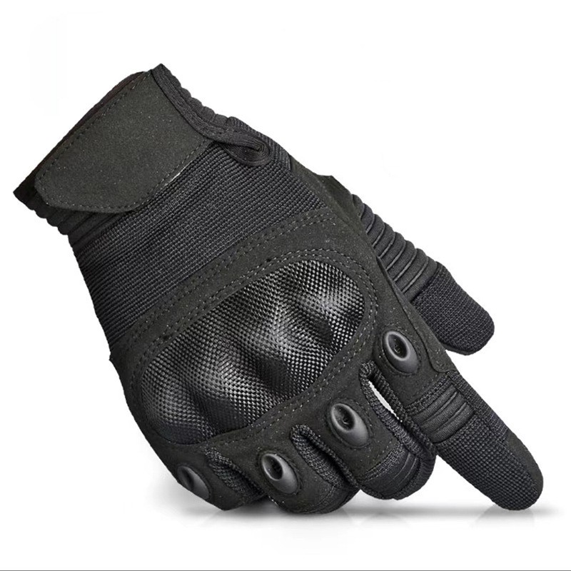 Guantes tácticos de súper fibr - Motorcycle Glove Knuckle reseña y precio
