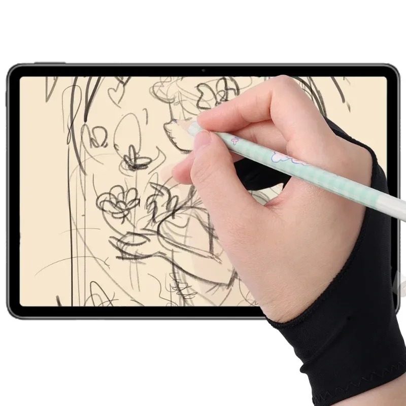 Guante de dibujo con rechazo d - Touchscreen Glove Capacitive reseña y precio
