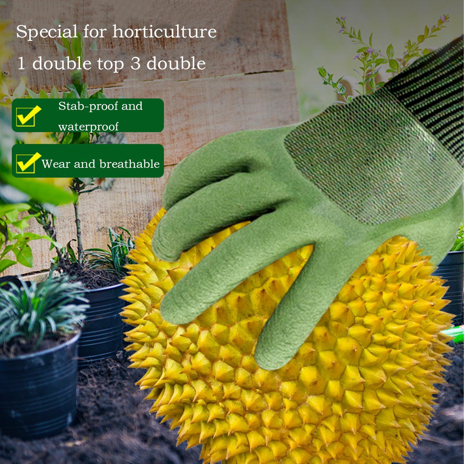 Guantes de Jardinería de Látex - Gardening Glove Waterproof reseña y precio