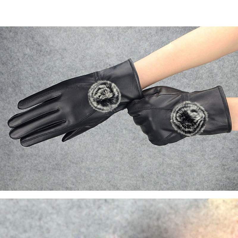 Guantes gruesos de piel autént - Wool Glove Lined reseña y precio