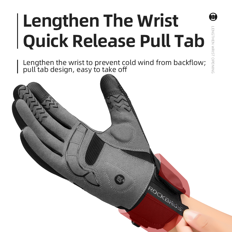 ROCKBROS-guante de invierno co - Heat Resistant Glove reseña y precio