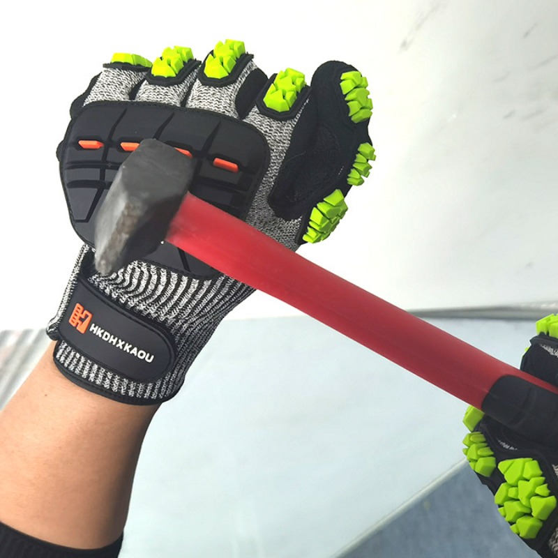 Nuevos guantes mecánicos antii - Work Glove Impact reseña y precio