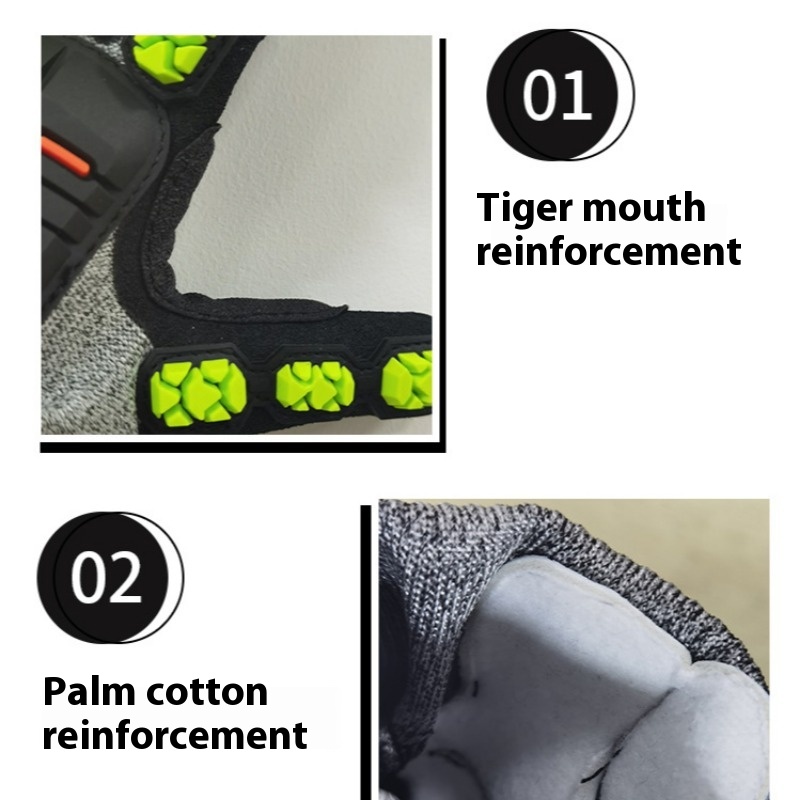 Nuevos guantes mecánicos antii - Work Glove Impact reseña y precio