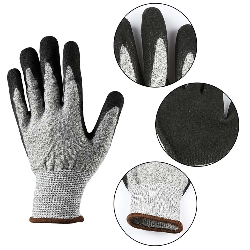 1 par de guantes de seguridad  - Cut Resistant Glove reseña y precio