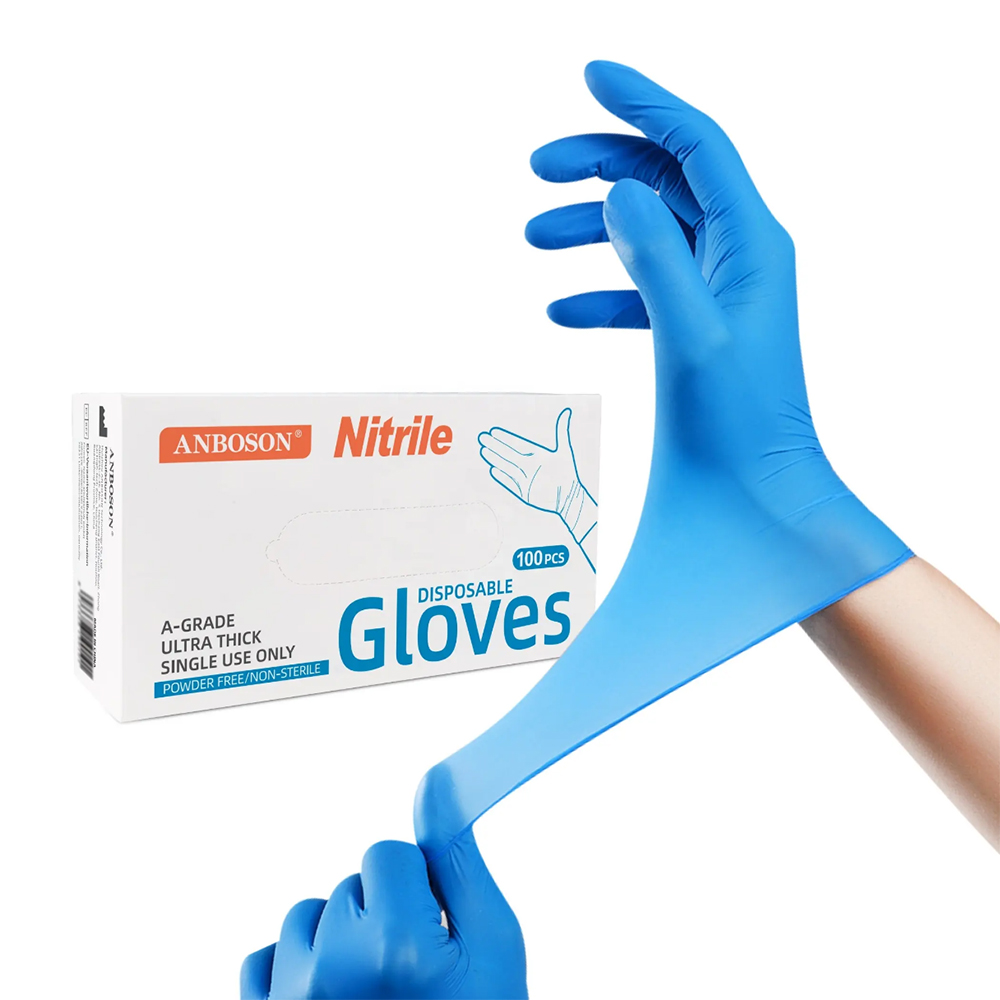 Guantes de examen de nitrilo:  - Exam Glove Nitrile reseña y precio