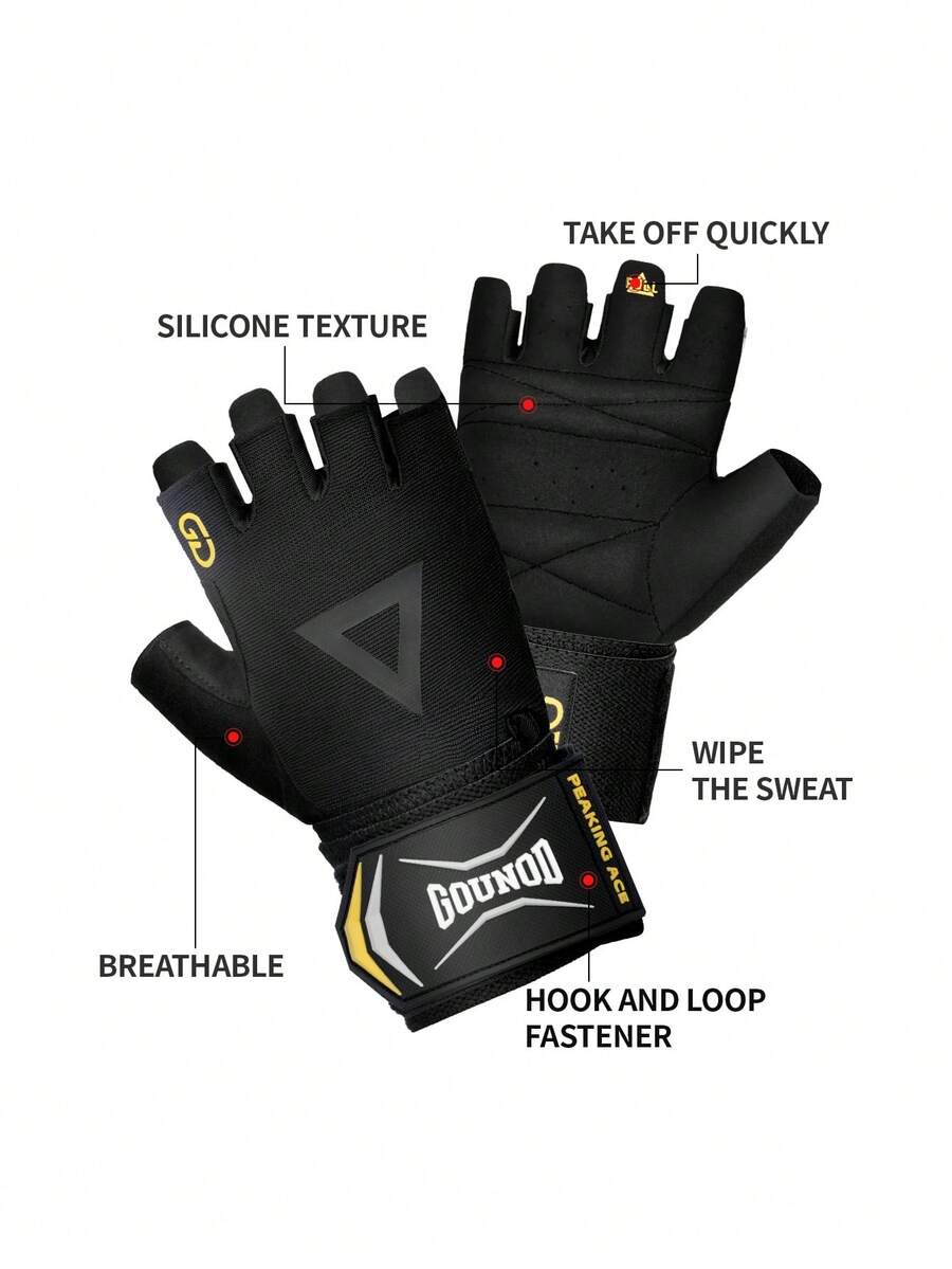 1 par de guantes de gimnasio G - Workout Glove Gym reseña y precio