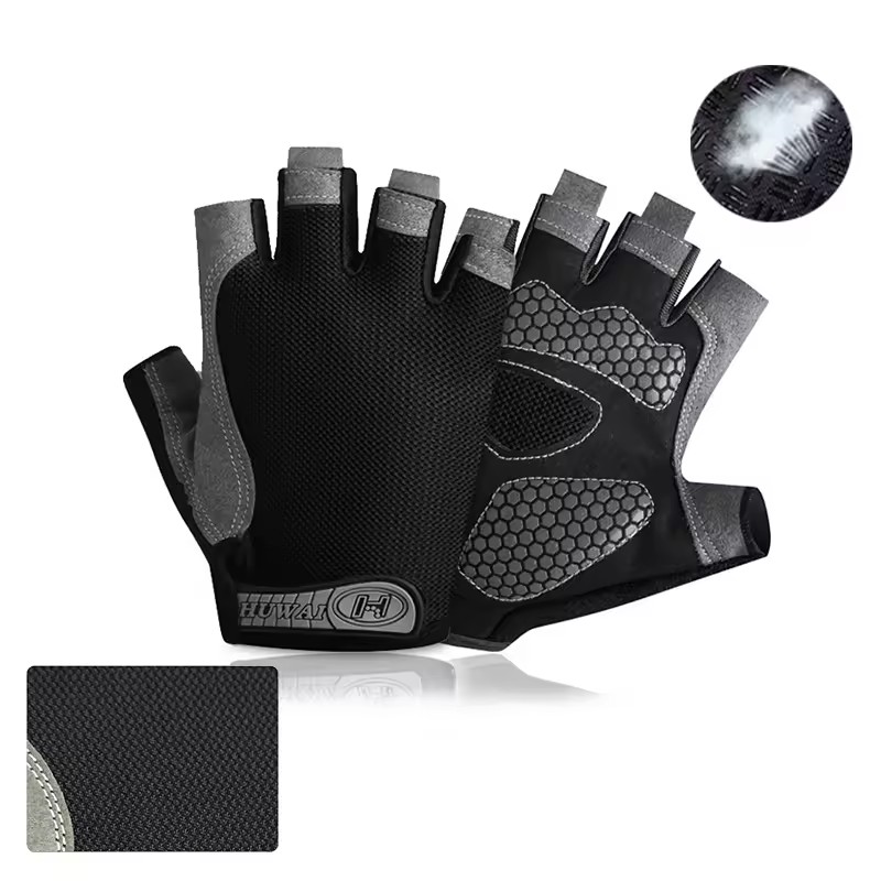 Guantes de medio dedo antidesl - Workout Glove Gym reseña y precio