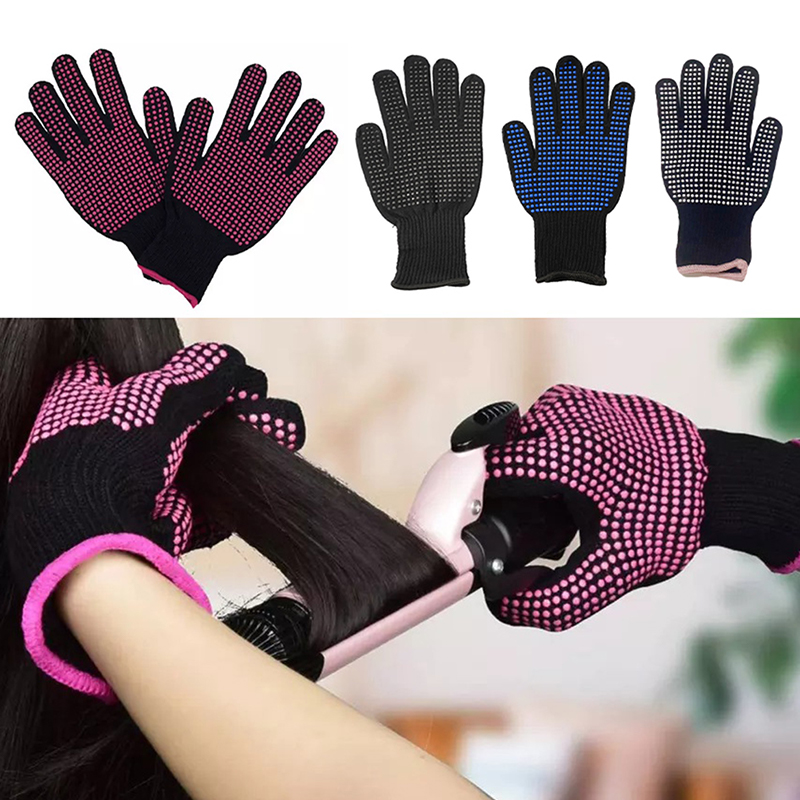 Guantes de peluquería resisten - Heat Resistant Glove reseña y precio