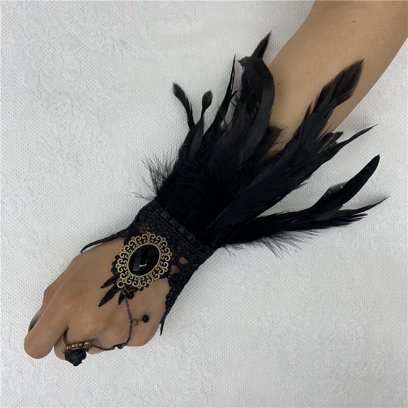 Guantes de encaje de plumas de - Motorcycle Glove Knuckle reseña y precio
