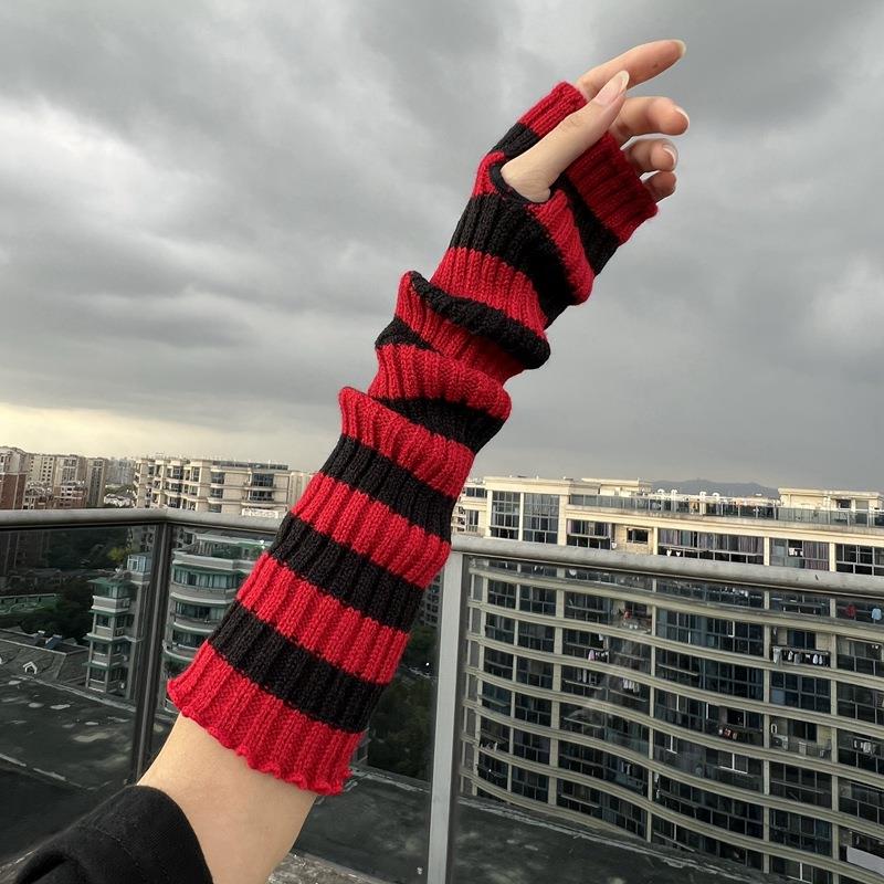 Guantes cálidos de invierno de - Fingerless Glove Knit reseña y precio