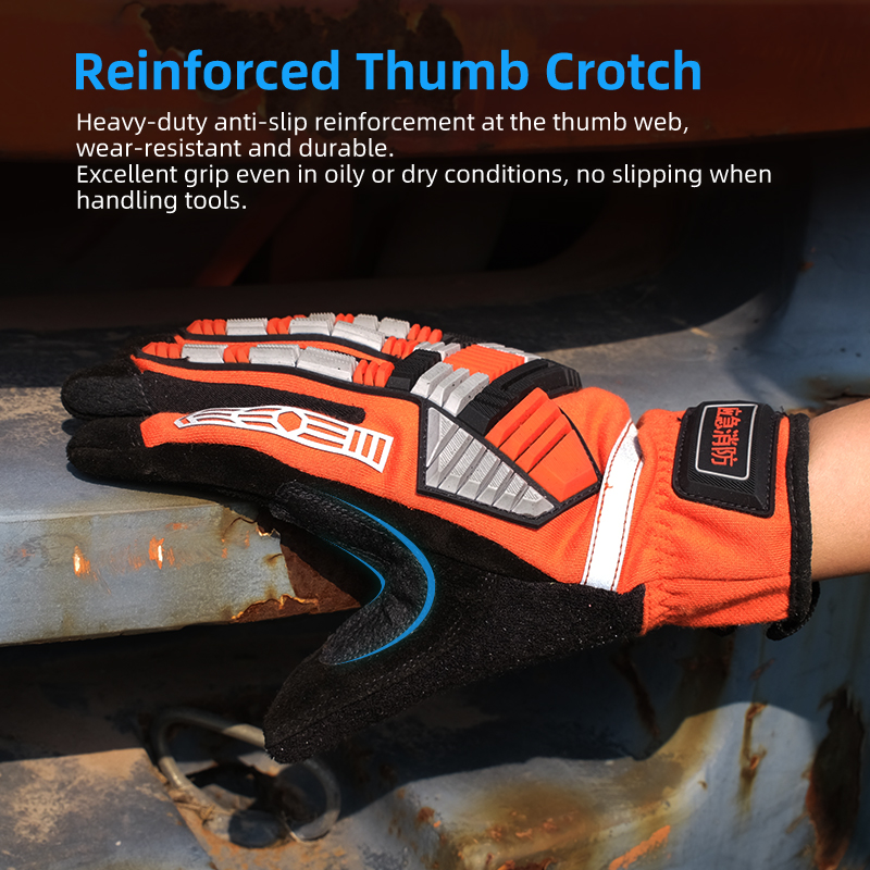 XYEHS 1 par de guantes de resc - Work Glove Impact reseña y precio