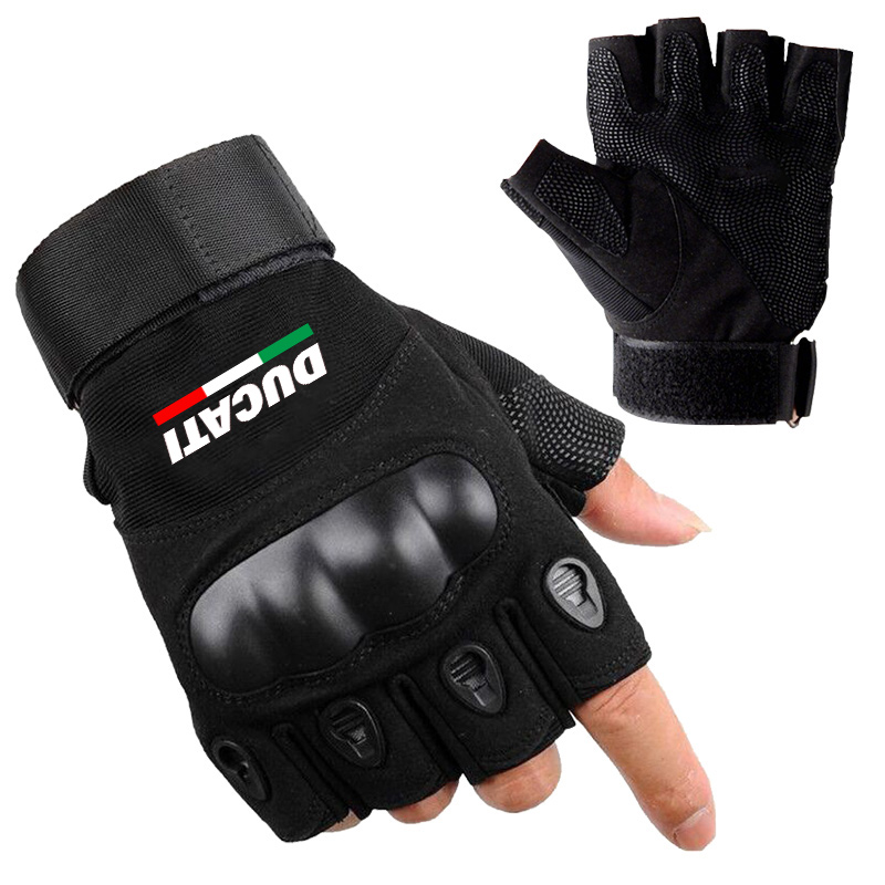 Guantes tácticos de medio dedo - Motorcycle Glove Knuckle reseña y precio